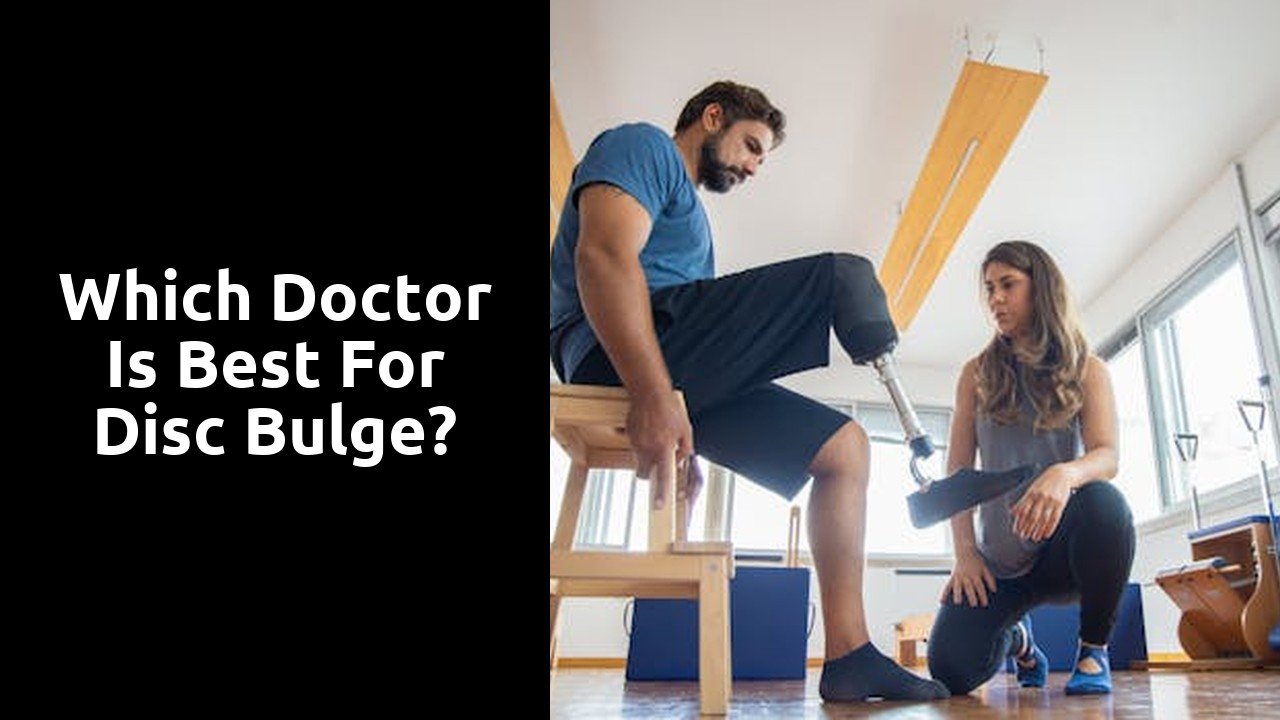 Which doctor is best for disc bulge?